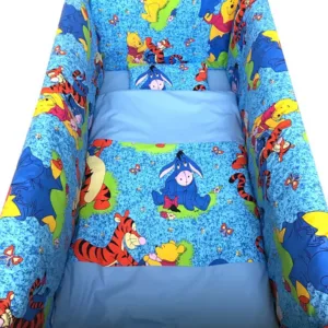 Lenjerie de pat Maxi Aiurila pe albastru 120x60 cm