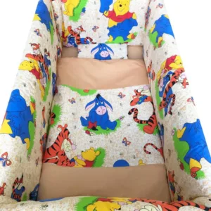 Lenjerie de pat Maxi Aiurila pe crem 140x70 cm