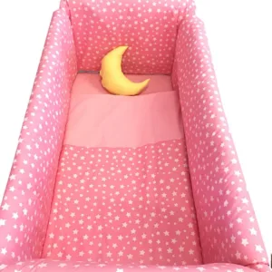 Lenjerie de pat Maxi Stelute Roz 120x60 cm
