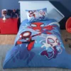 Lenjerie de pat Tac 3 piese Disney Spidey and Friends