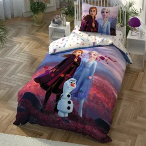 Lenjerie de pat Tac 3 piese Frozen 2 Autumn Disney