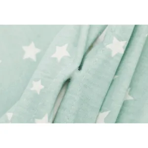 Lenjerie de pat din Jerse 2 piese Star mint Fillikid