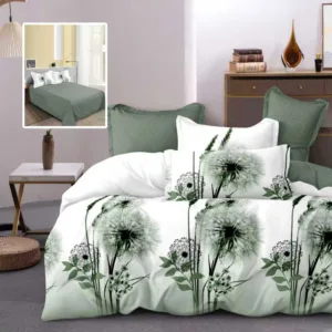 Lenjerie de pat din finet cu 6 piese