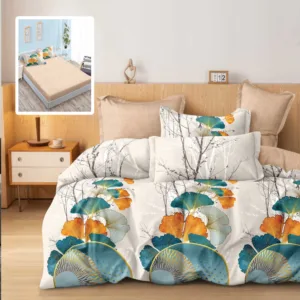 Lenjerie de pat din finet cu 6 piese