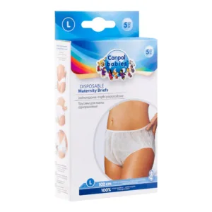Lenjerie de unica folosinta pentru maternitate Canpol 5 bucati marimea L