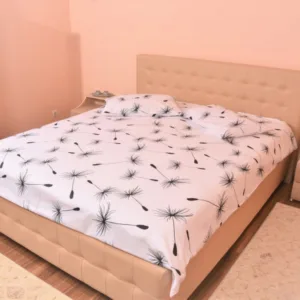 Lenjerie din bumbac pentru pat dublu model papadii