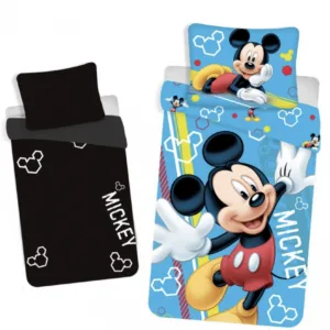 Lenjerie pat Disney Mickey Lightning in the Dark 140 x 200 cm