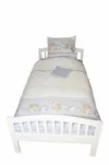 Lenjerie pat copii Odette Blue KidsDecor din bumbac 100x15040x60 cm
