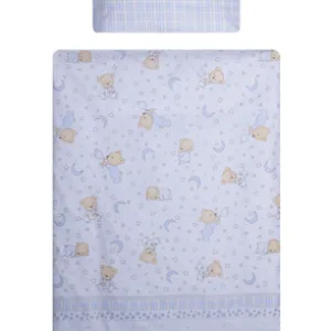 Lenjerie patut cu 3 piese 120x60 cm fete de schimb Ursuleti 017