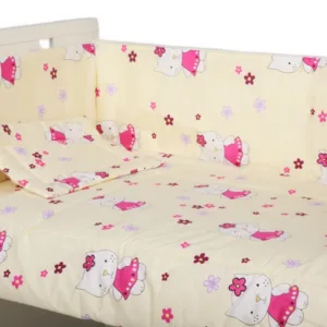 Lenjerie patut cu 3 piese Kitty Crem