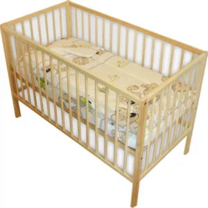 Lenjerie patut cu 3 piese Puppy Beige