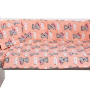 Lenjerie patut cu 5 piese Its a Girl