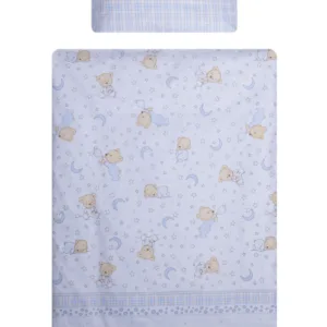 Lenjerie patut cu 7 piese 140x70 cm Ursuleti 017