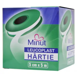 Leucoplast hartie Minut 5 cm x 5 m