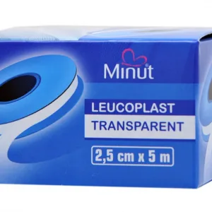 Leucoplast transparent Minut 2.5 cm x 5 m