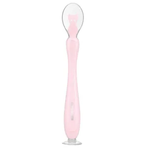 Lingura din silicon Kikka Boo Pink