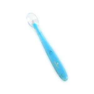 Lingurita din silicon 6 luni+ Blue