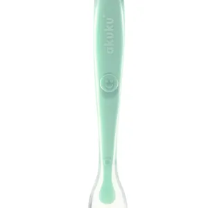 Lingurita din silicon pentru bebelusi Akuku Soft Spoon Mint