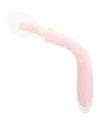 Lingurita flexibila din silicon Ultrasoft Training Spoon Pink