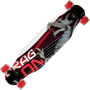 Longboard Action One cu roti luminoase