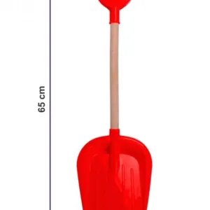Lopata pentru copii TechnoK cu coada din lemn 65 cm