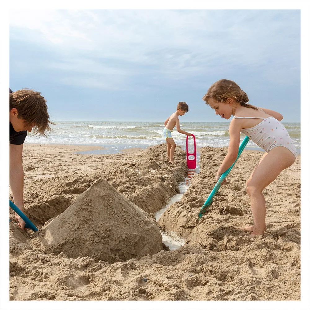 Lopatica multifunctionala Quut Toys Scoppi Rosu