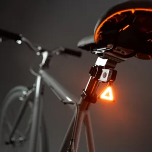 Lumina de siguranta Stop led RBG spate bicicleta cu 5 efecte luminoase Taillight