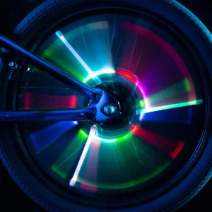 Lumini tubulare led pentru roti bicicleta SpinBrightz multicolor
