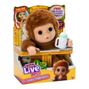 Maimuta interactiva Little Live Pets My Baby Monkey Mango