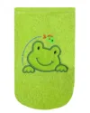 Manusa pentru baita cu broderie Green Frog