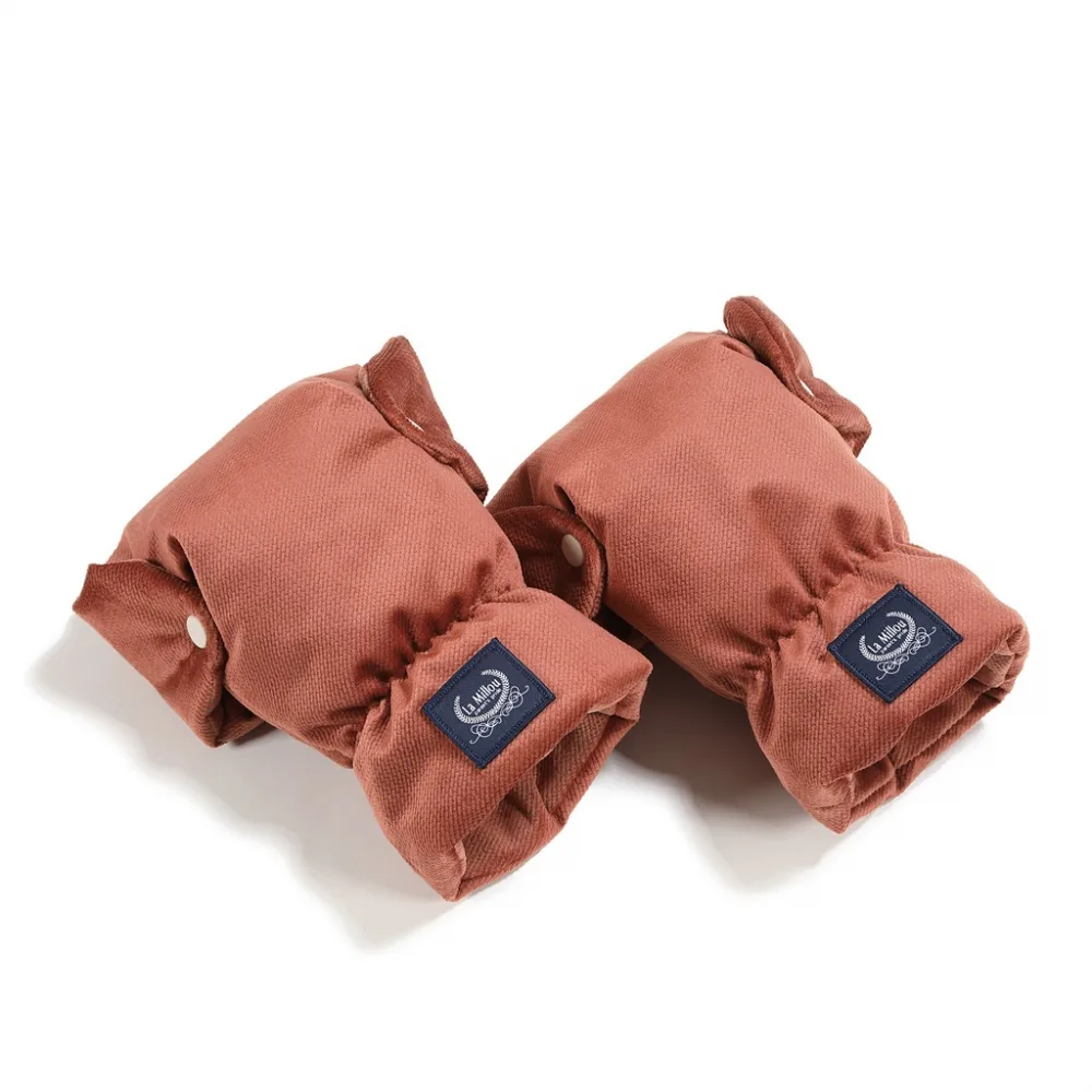 Manusi pentru carucior La Millou Velvet Ginger