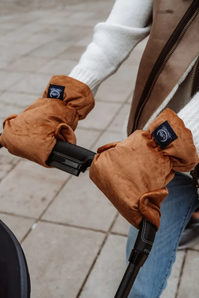 Manusi pentru carucior La Millou Velvet Toffi