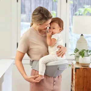 Marsupiu Alta Hip Ergobaby 4 luni-4 ani Ergobaby Pearl Grey 5.5-20.4 kg