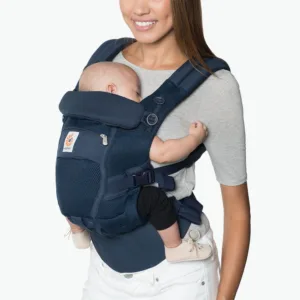 Marsupiu Ergobaby Adapt Performance Cool Air Mesh Deep Blue