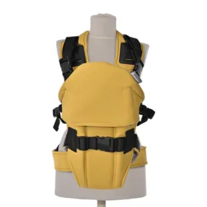 Marsupiu Weekend Lemon Curry  Black cu 3 pozitii incusiv pozitia de alaptare