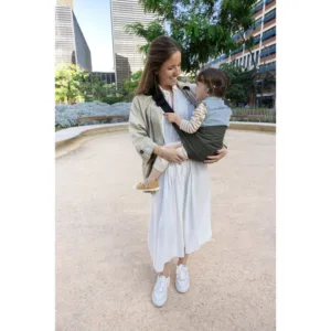 Marsupiu bebe Jane Catch Bison ergonomic de la 9 luni pana la 22 kg