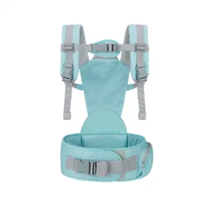 Marsupiu ergonomic pentru bebelusi cu baza rigida Cangaroo Mistral Turcoaz