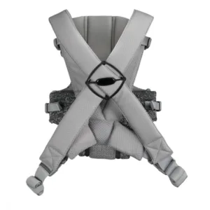 Marsupiu ergonomic reglabil KikkaBoo Gwen Fly tricot DeLux Gri
