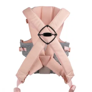 Marsupiu ergonomic reglabil KikkaBoo Gwen Fly tricot DeLux Roz
