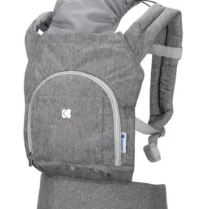 Marsupiu pentru copii KikkaBoo Hoody Grey