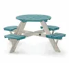 Masa de joaca Plum din lemn cu scaune pentru 4 copii 2017