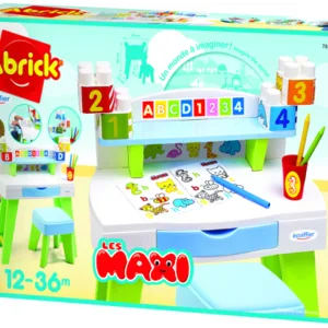 Masa pentru desenat si creatie My Very First Desk Maxi Abrick