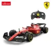 Masina F1 cu telecomanda Rastar Ferrari F1-75 Charles Leclerc 1:18