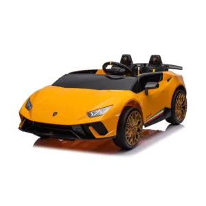 Masina cu acumulator 12 V Pinghu Lamborghini Huracan Portocaliu