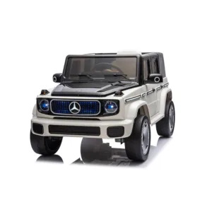 Masina cu acumulator 12 V Pinghu Mercedes Benz Alb