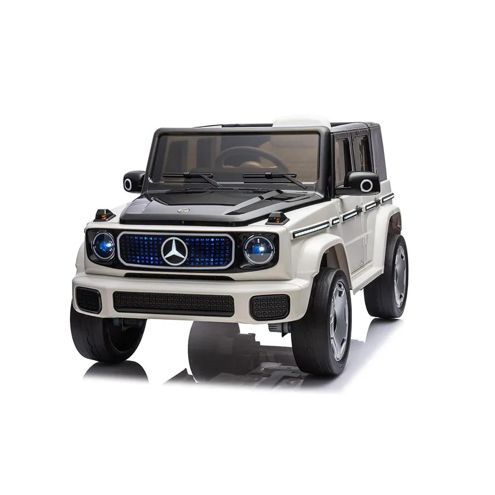 Masina cu acumulator 12 V Pinghu Mercedes Benz Alb