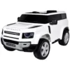 Masina cu acumulator Ocie Jeep Land Rover Defender 12 V Alb