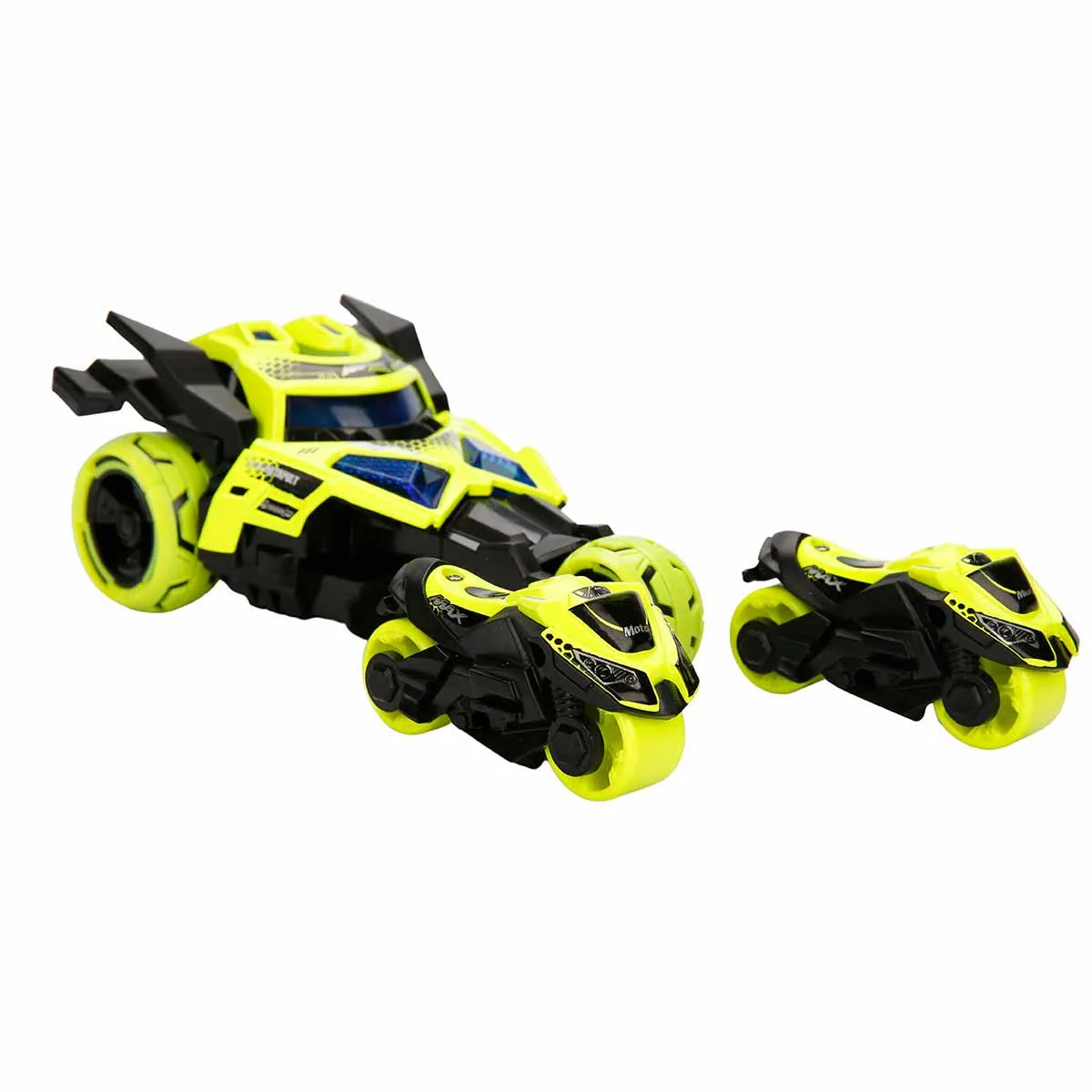 Masina cu lansator de motociclete