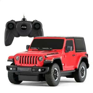 Masina cu telecomanda Rastar Jeep Wrangler Rubicon 1:24 Rosu