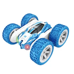 Masina cu telecomanda de cascadorii cu 2 fete Double Car Stunt